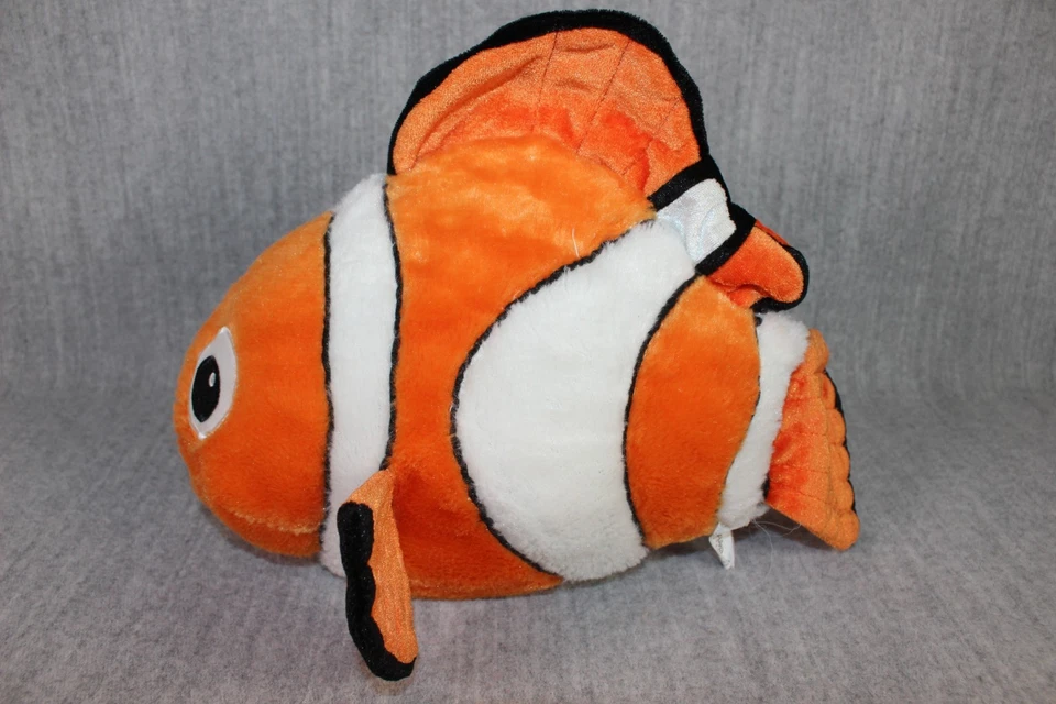 FINDING NEMO DISNEY Finding Nemo Plush Orange White Clown Fish Disneyland Paris - Bild 2 von 4