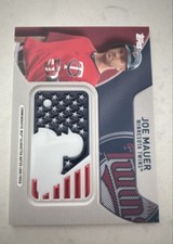 2017 Topps - Mlb Independence Day  Batter Logo Patch Joe Mauer #IDML-JM