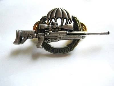 ANCIEN INSIGNE DES SNIPERS GEND. PARACHUTISTES EPIGN (ECHELON BRONZE) - Photo 1/2