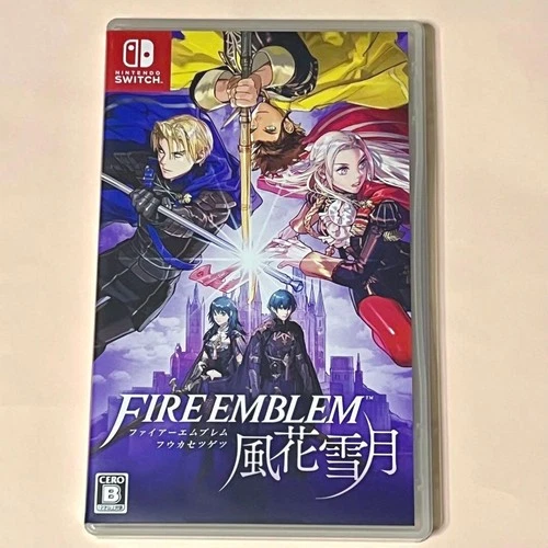 Fire Emblem Three Houses Nintendo Switch Authentic Collectible with Case