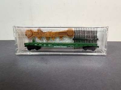Micro Trains N Scale 04500200 Flat Car W/Load BURLINGTON NORTHERN BN 612750