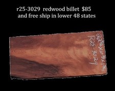 Redwood  Guitar Billet  DIY Crafts  R25-3029