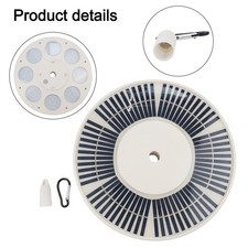 Efficient and Reliable 136 LED Solar Flag Pole Light for Flag Illumination