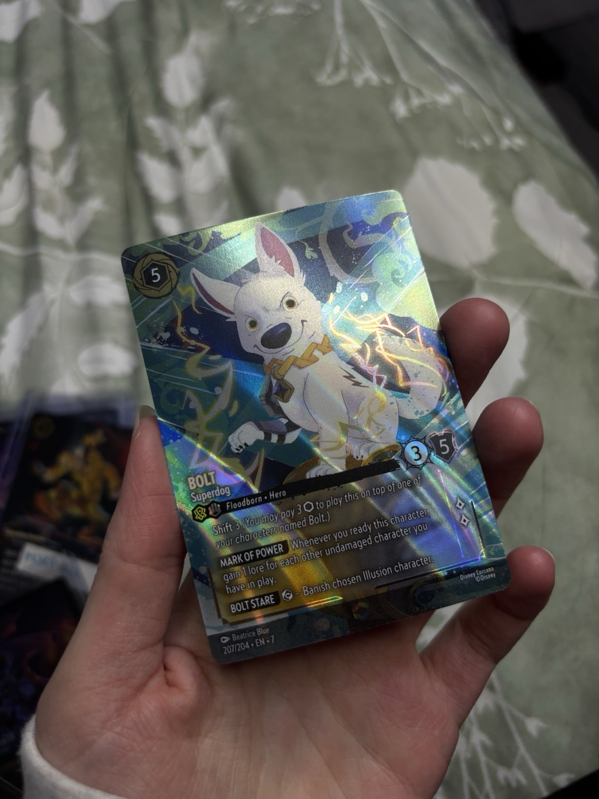 bolt lorcana card Lorcana - Reign of Jafar - Bolt - Down but Not Out (Rare)
