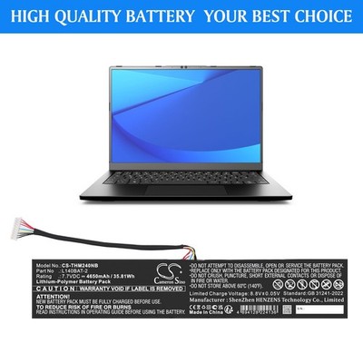 BATTERIE 4650mAh Type L140BAT-4 For System76 System 76 Lemur Pro(9)(10)