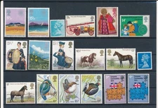 D453442 Great Britain Nice selection of MNH stamps