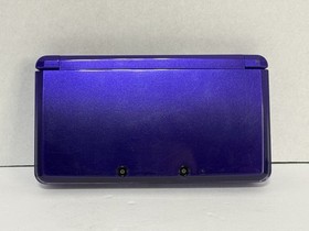 Nintendo 3DS Midnight Purple Won&rsquo;t Read Games For Parts No Stylus or Charger