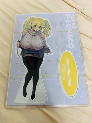 Nitroplus offizieller Acrylständer Super Pochako Erwachsene Datum Ver. NEU