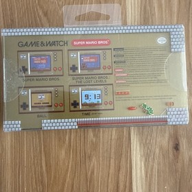 Nintendo Game & Watch Super Mario Bros. Handheld Color Screen Gold USB-C NEW