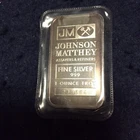 Silver Bar ● 1 Troy oz ●  JOHSON MATTHEY ●  .999 fine ● EOM Sealed