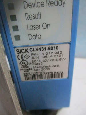 SICK Barcodescanner  CLV431-6010   1017982  Gebr.