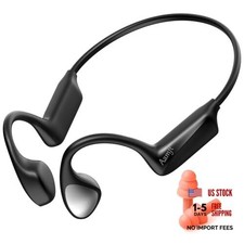 Bone Conduction Headphones - Bluetooth 6.0 Open Ear Headphones, Comfort Black