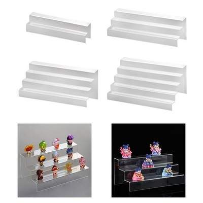 Acryl Riser Display Regal Klar Display-ständer für Ornamente Handwerk