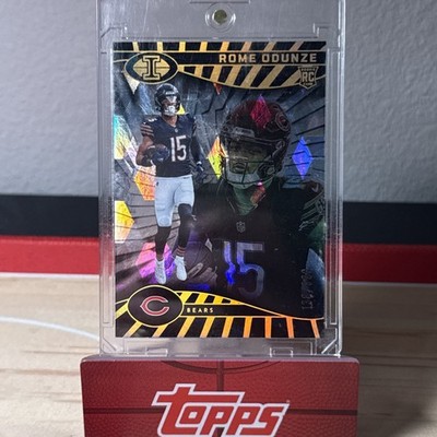 2024 Panini Illusions - Rome Odunze #14 Trophy Collection Cubic /399 (RC)
