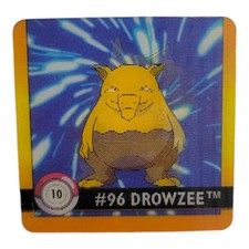 Pokémon Action Flipz Premier Edition 1999 Artbox #10 Drowzee Hypno Collectible