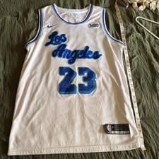 Lebron James Los Angeles Lakers Nike Classic Edition Swingman Jersey Size 48