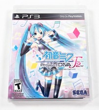HATSUNE MIKU PROJECT DIVA F 2ND NEW SEALED 2014 Authentic Playstation 3 PS3