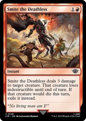MTG Smite the Deathless Lord of the Rings C Instant  NM