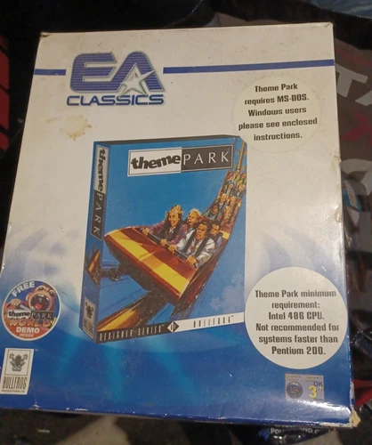 Theme Park World Classic PC CD-ROM