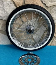 21X3.5" 60 SPOKE FRONT WHEEL 120/70-21 WWW SHINKO TIRE KIT HARLEY DELUXE 2000-06