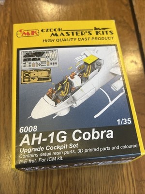 1/35 CMK #6008 AH-1G Cobra Cockpit Upgrade Set For ICM