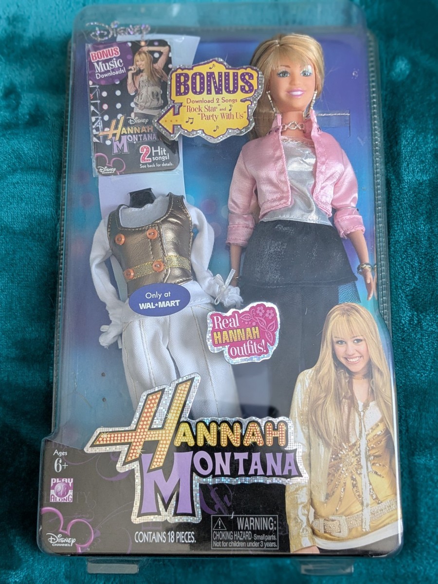 Disney's Hannah Montana doll, REAL Hannah outfits, #20292 NIB | eBay