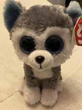 Ty Beanie Boos Slush The Husky W/Tags Plush Stuffed Animal Toy