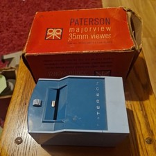 Paterson Majorview 35mm Viewer For Hand Or Table Viewing 4x4 Original Box