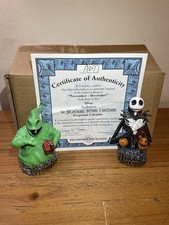 Nightmare Before Christmas Nov Dec Perpetual Calendar Set LE 1827 w/ COA Box