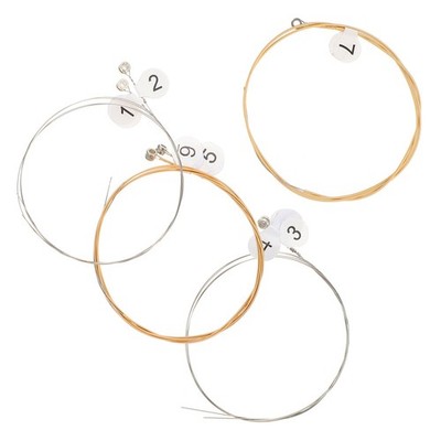7pcs lyre saiten Ersatz Musikinstrumente Accessoires für lyre