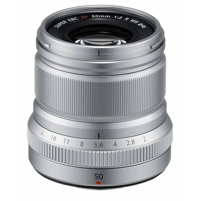 Fujifilm XF 50mm F2 R WR Fujinon Silber