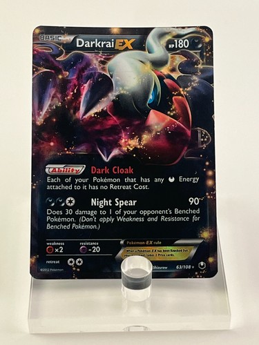 Darkrai EX 63/108 Holo Dark Explorers Pokemon TCG