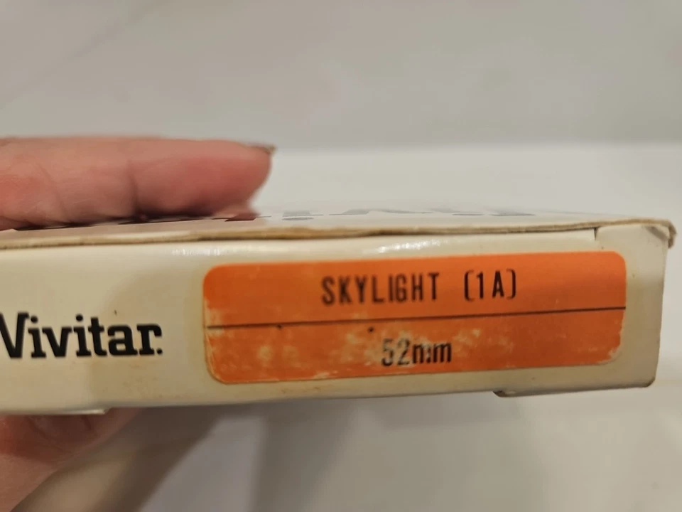 Vivitar Skylight (1A) 1 A Vintage light filter 58mm 58 mm Japan   NEW IN BOX - Image 2 of 3