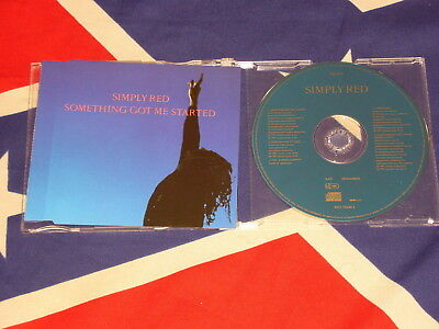 SIMPLY RED - something got me started  4 trk MAXI CD 1991