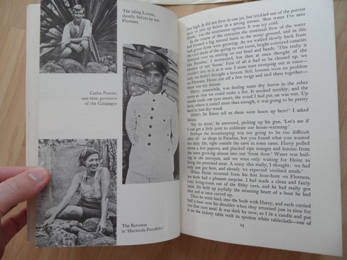 FLOREANA ADVENTURE~Margret Wittmer~PIONEER FAMILY GALAPAGOS~1961 1st HDCJ~