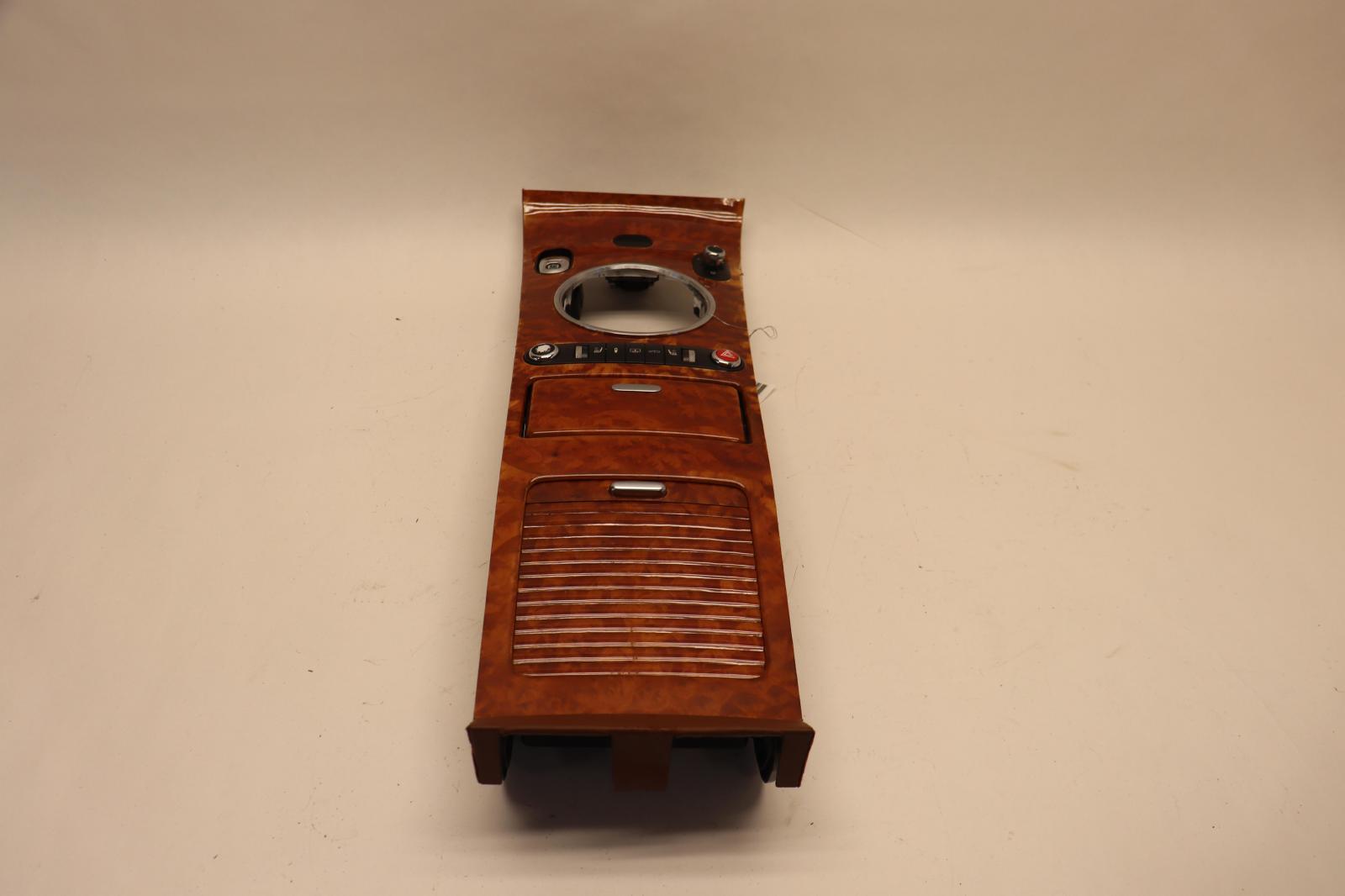 2006-2012 BENTLEY CONTINENTAL FLYING SPUR CENTER CONSOLE STORAGE W/ SWITCH OEM