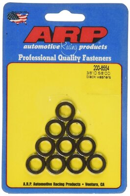 #ad ARP 200 8554 3 8ID 5 8OD black washers $18.75