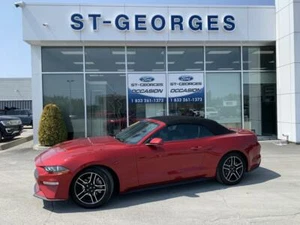 FORD MUSTANG ECO PREMIUM CONVERTIBLE INTERIEUR DE CUIR GPS MAGS 18 IMPECCABLE 2020