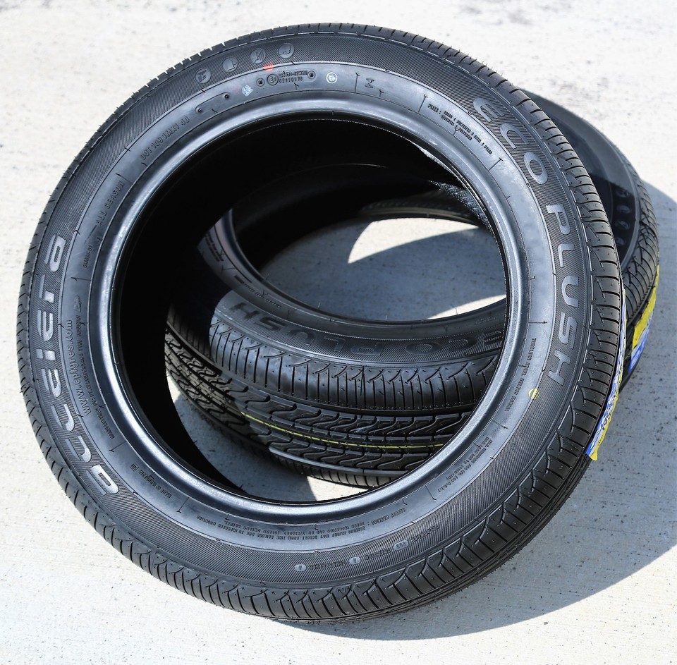 Set Of 4 Forceum Ecosa All-Season Tires - 205/60R15 91V, 45K Mile Warranty