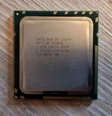 Intel Xeon E5649 - 2,53 GHz 6 Kerne 12 Threads 
