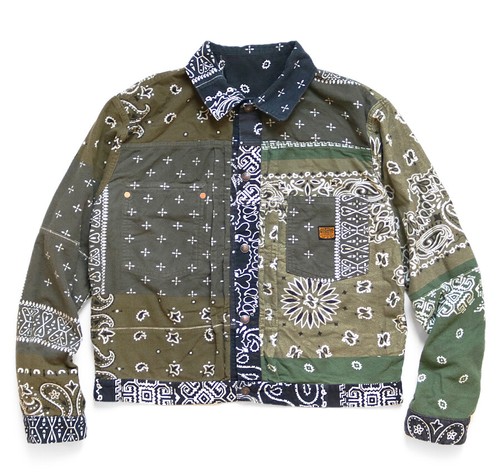 Kapital Flannel Reversible Bandana 