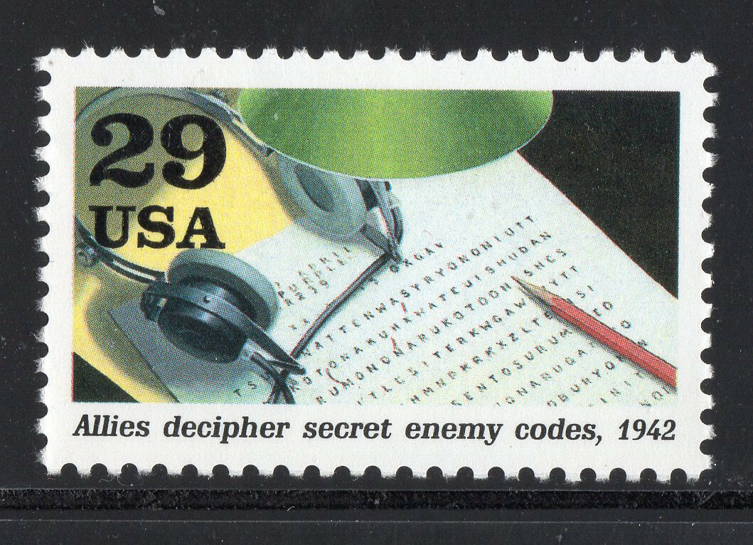 2697f * ALLIES DECIPHER SECRET ENEMY CODES * U.S. Postage Stamp MNH | eBay