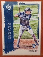 2021 Diamond Kings #152 Evan White RC SP MARINERS 