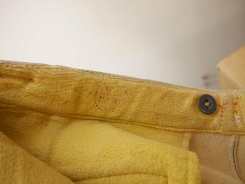 Sämisch Elch Lederhose arbeiten oder wandern Kniebund Säckler Handarbeit Gr.50 - Bild 3 von 8