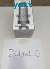 Blue Yeti USB Professional Recording Microphone-Silver Brand New in Box unopened