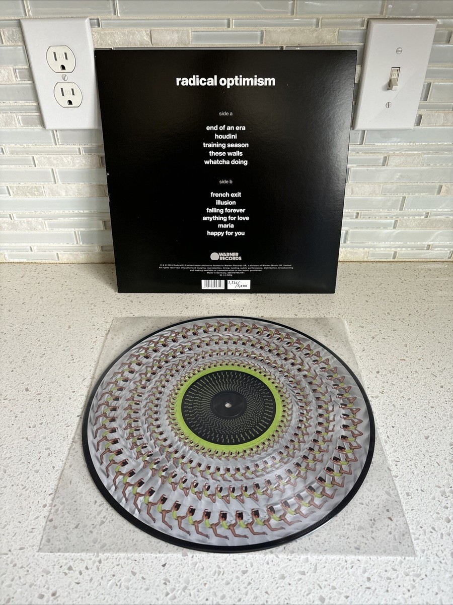 Dua Lipa Radical Optimism Zoetrope Vinyl Hand Numbered Blood