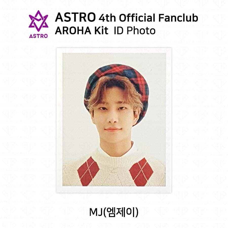 ASTRO 4th Official Fanclub AROHA Kit ID Photo Eunwoo Moonbin ASTRO 4th Official Fanclub AROHA Kit ID Photo Eunwoo Moonbin
