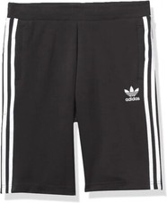 New ADIDAS Originals Kids Adicolor Shorts Black White H32342 Size Youth Large