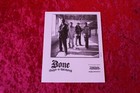 Bone Thugs & Harmony Publicity Photo B/W Reprint - 90'S Hip Hop Memorabilia!