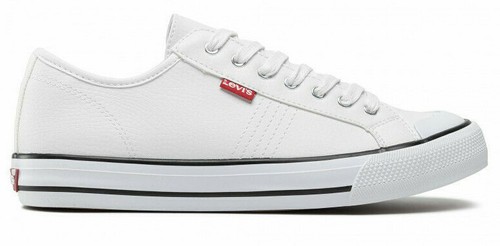 Levis Scarpe da Uomo Lifestyle Moda Casual Bianco Hernandez Ginnastica |  eBay